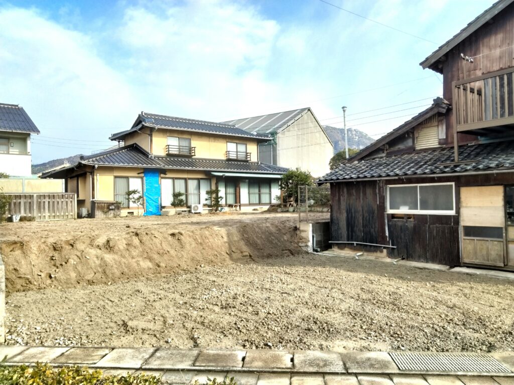 島根県出雲市　解体工事　工事完了写真