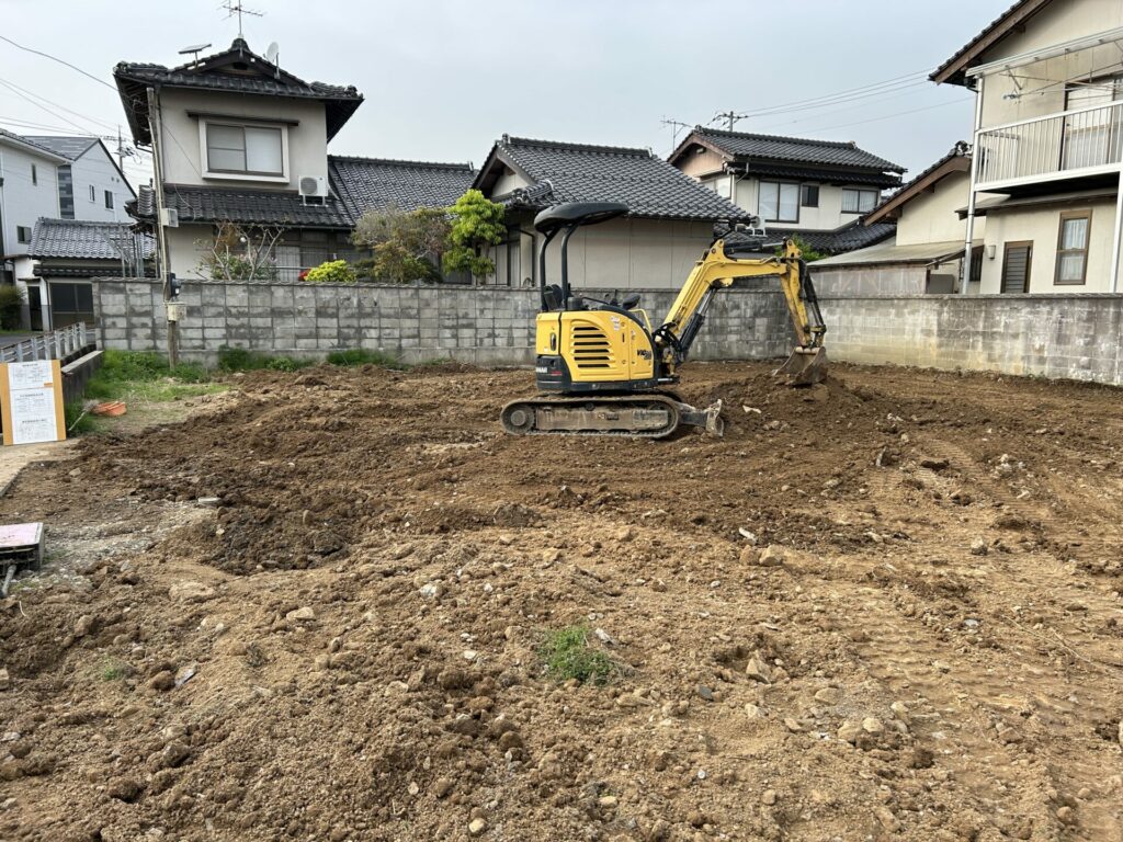島根県松江市解体工事施工事例
基礎撤去