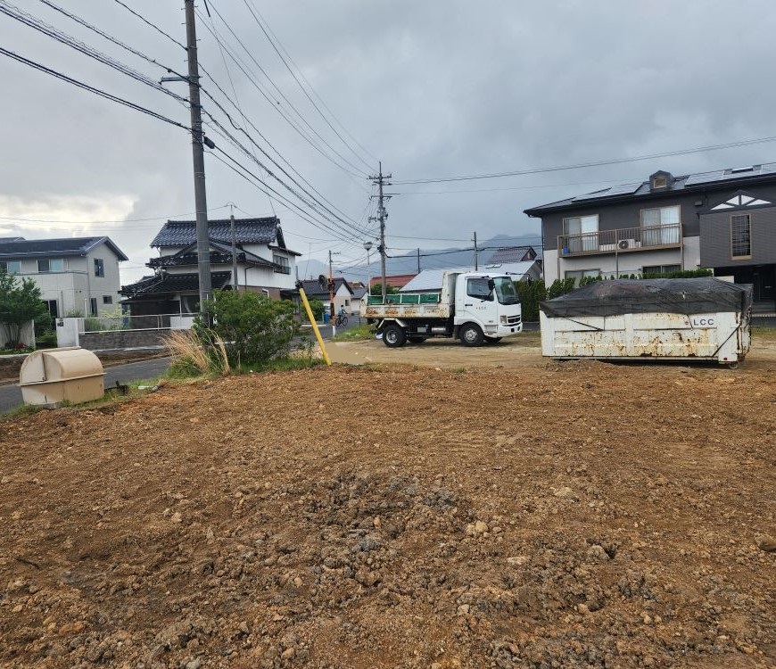 解体工事施工事例
島根県出雲市にて
解体工事後の写真